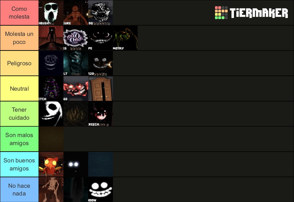 de doors Tier List (Community Rankings) - TierMaker