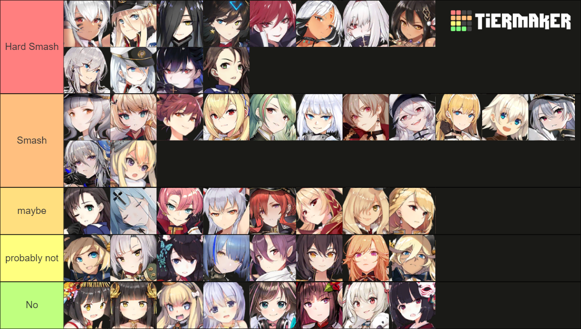 Azur Lane Battleships Tier List (Community Rankings) - TierMaker