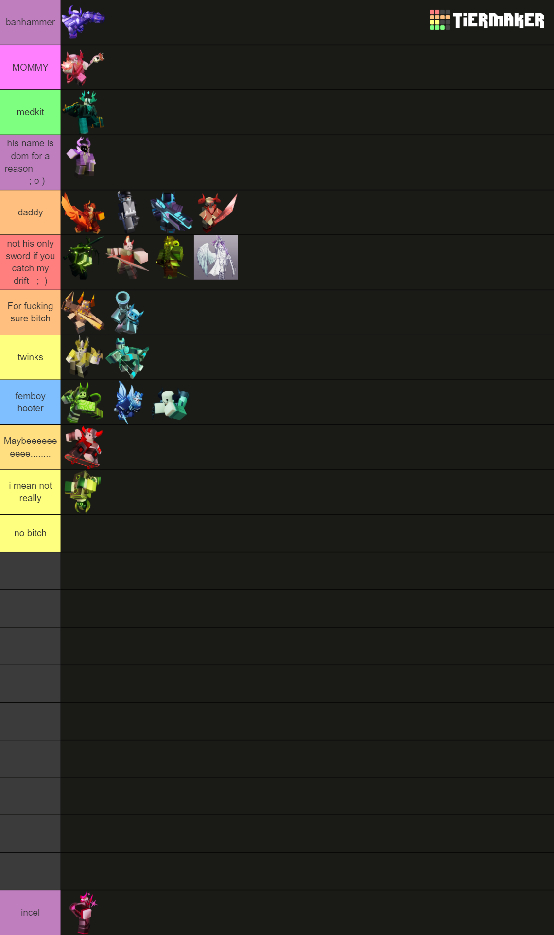 All Phighting Characters Tier List (Community Rankings) - TierMaker