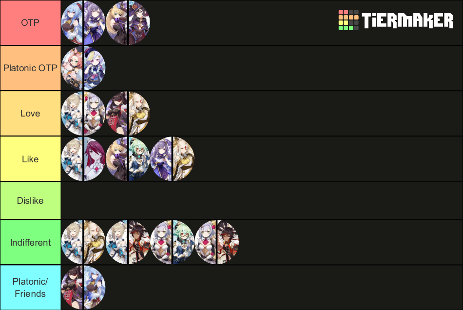 Genshin Impact Mega Ships Tier List (Community Rankings) - TierMaker