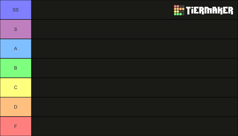 SAbcdef Tier List (Community Rankings) - TierMaker