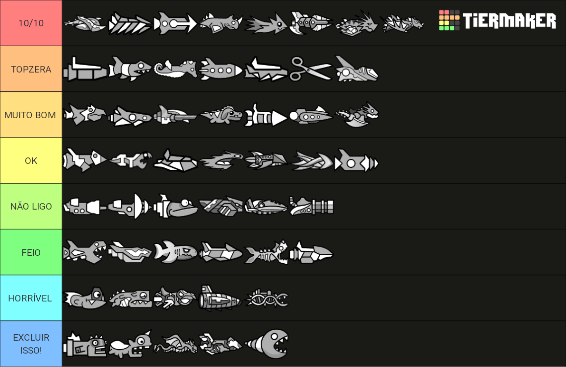 Ships in Geometry Dash Tier List Rankings) TierMaker