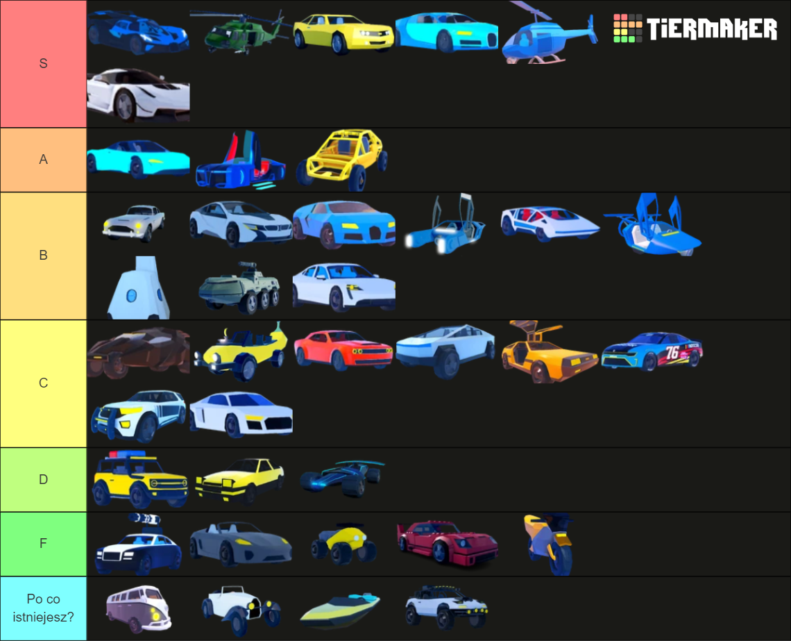 Jailbreak Vehicles List at Janet Carter blog