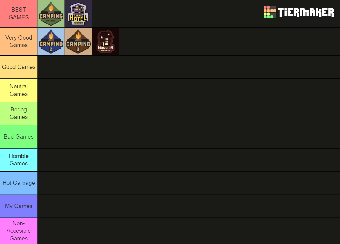 Roblox Games Tier List (Community Rankings) - TierMaker