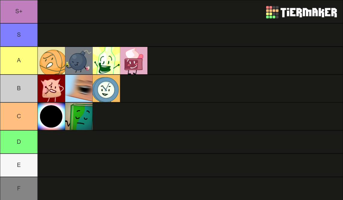 BFB TPOT ALL Characters Tier List Community Rankings TierMaker