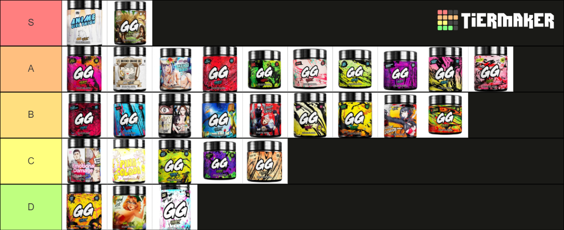 gamersupps-flavors-tier-list-community-rankings-tiermaker