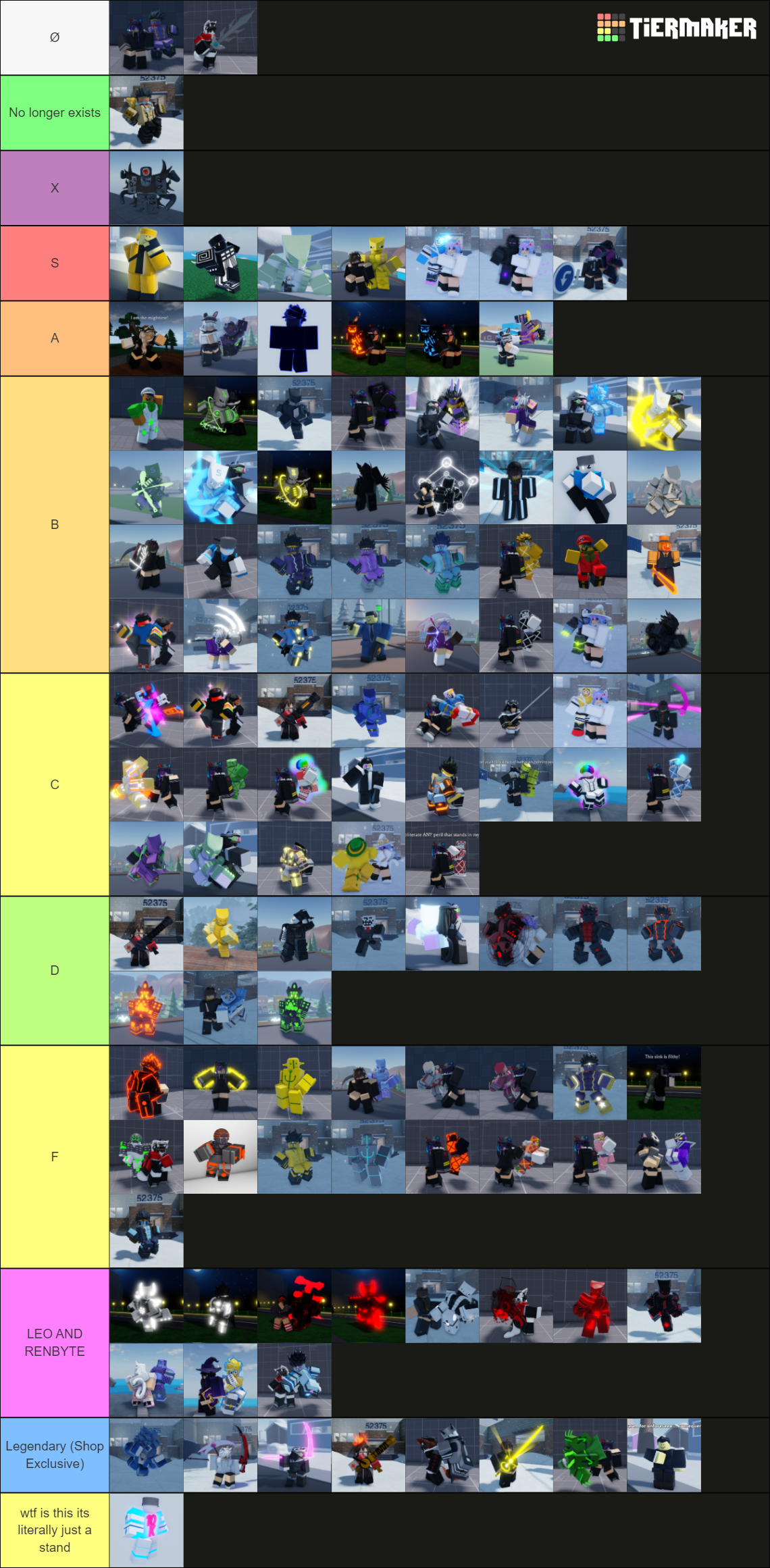 ABDMR Skin Rarity Tierlist Tier List (Community Rankings) - TierMaker