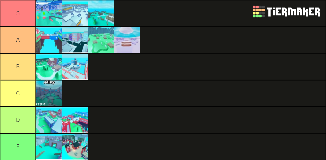 Big Paintball Maps Tier List (Community Rankings) - TierMaker