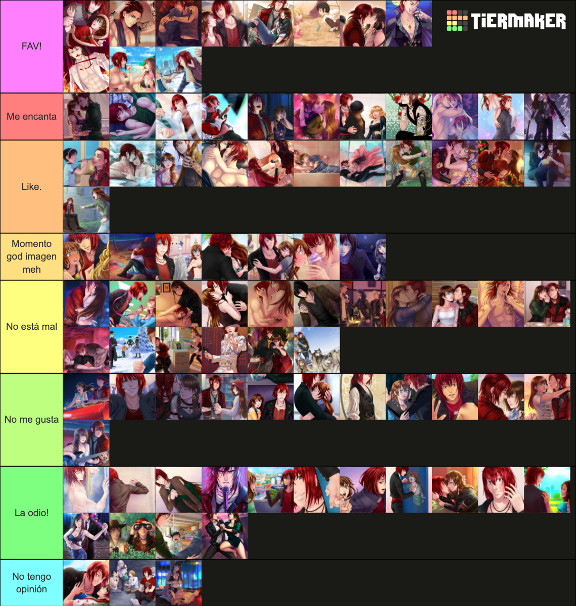 TODAS Imagenes de Castiel Corazón de Melon Tier List