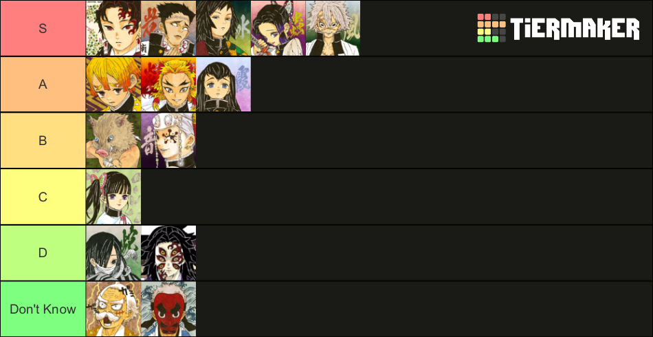 Demon Slayer Breathing Styles Tier List (Community Rankings) - TierMaker