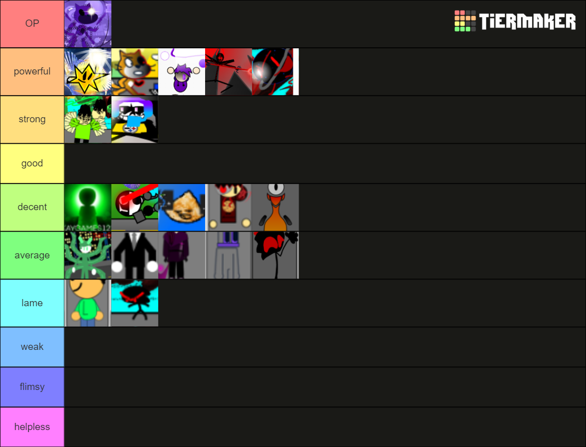 Scratchiverse Tier List Rankings) TierMaker