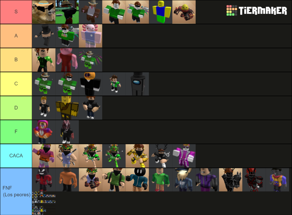 Avatares De Jero Tier List (community Rankings) - Tiermaker