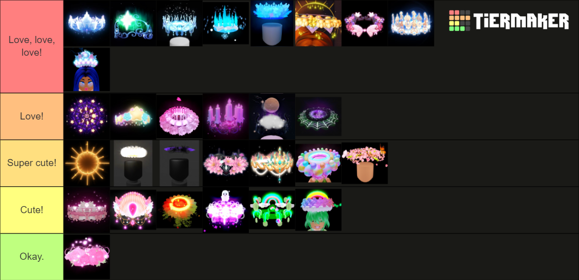 Royale High Halos Royal Reef Tidalglow Halo 2024 Tier List