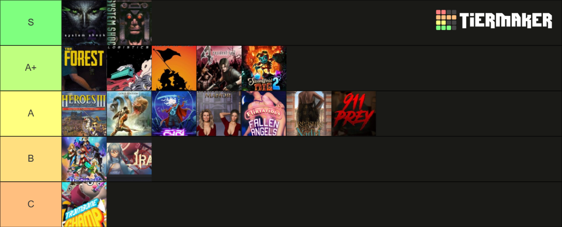 Best games 2023 Tier List (Community Rankings) - TierMaker