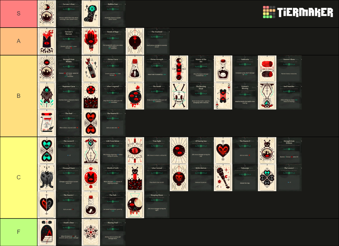 Cult Of The Lamb Tarot Cards Tier List Community Rankings TierMaker cult-of-the-lamb-tarot-cards-tier-list-community-rankings-tiermaker