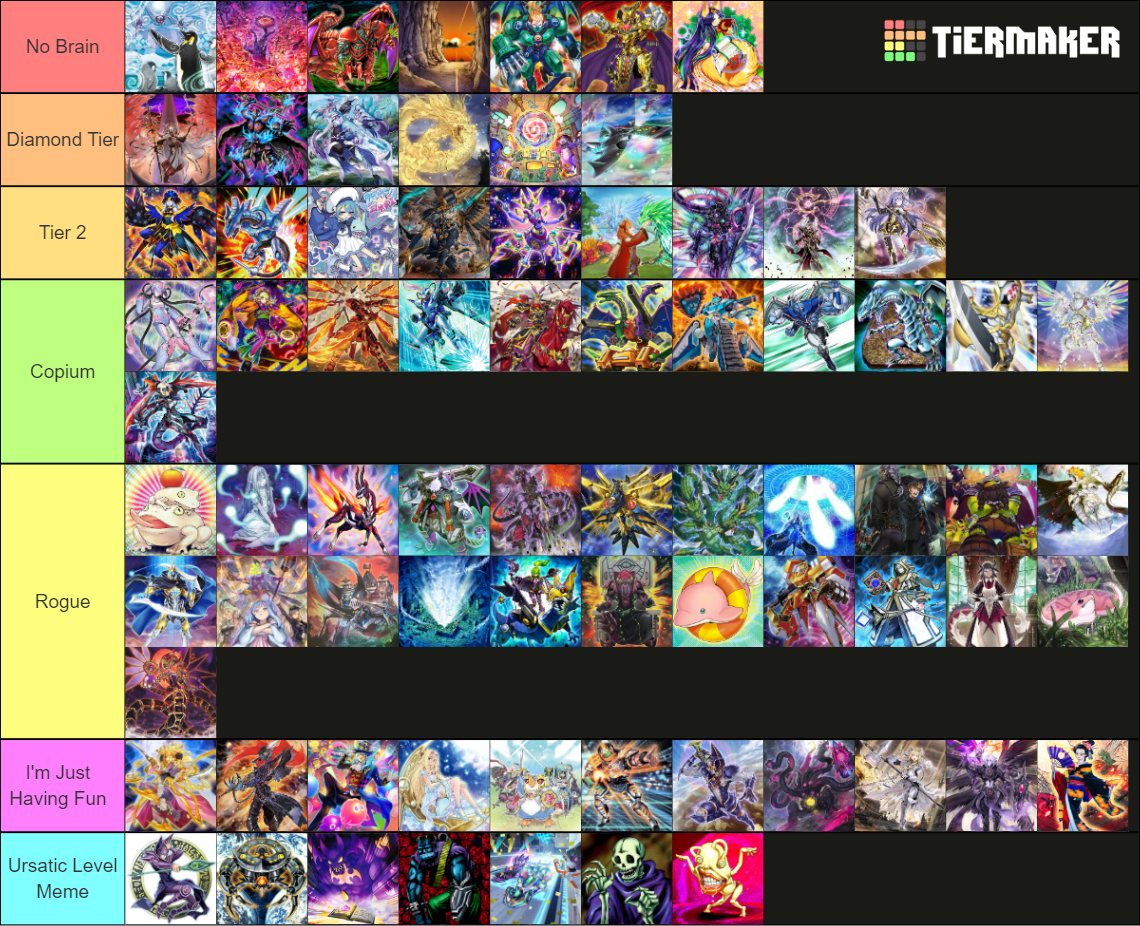 YuGiOh! Master Duel Deck Tierlist (Despia Support) Tier List Rankings) TierMaker