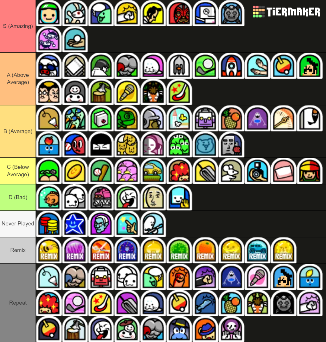 All Rhythm Heaven Megamix Games Tier List (Community Rankings) - TierMaker