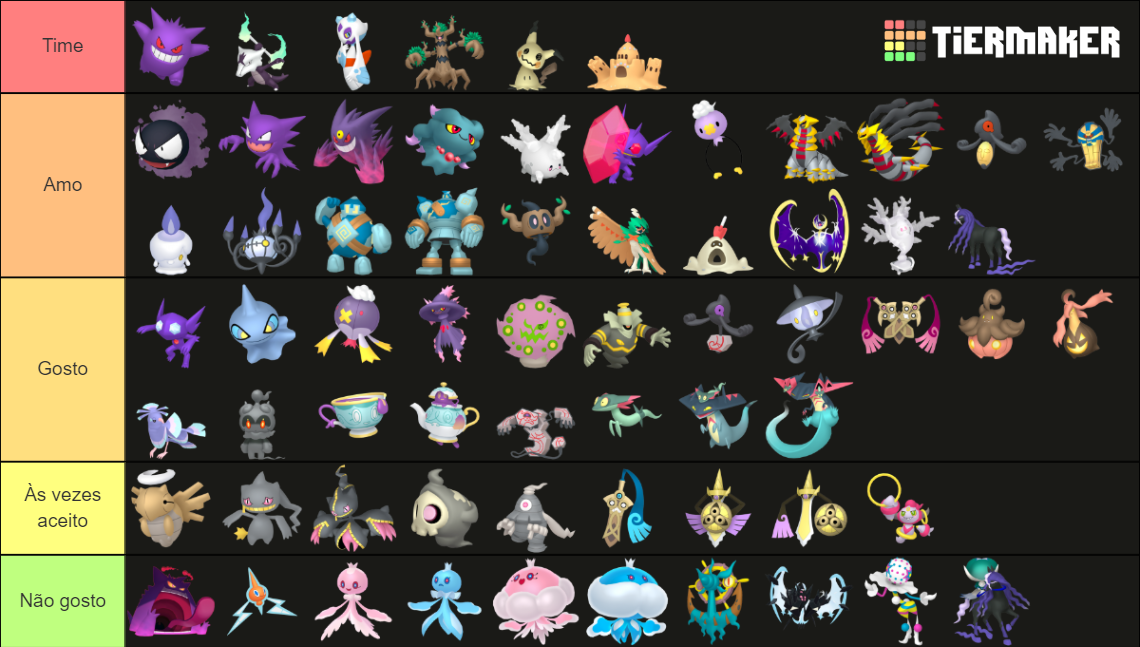 Ghost Types Pokemon Tier Lists Hot Sex Picture 