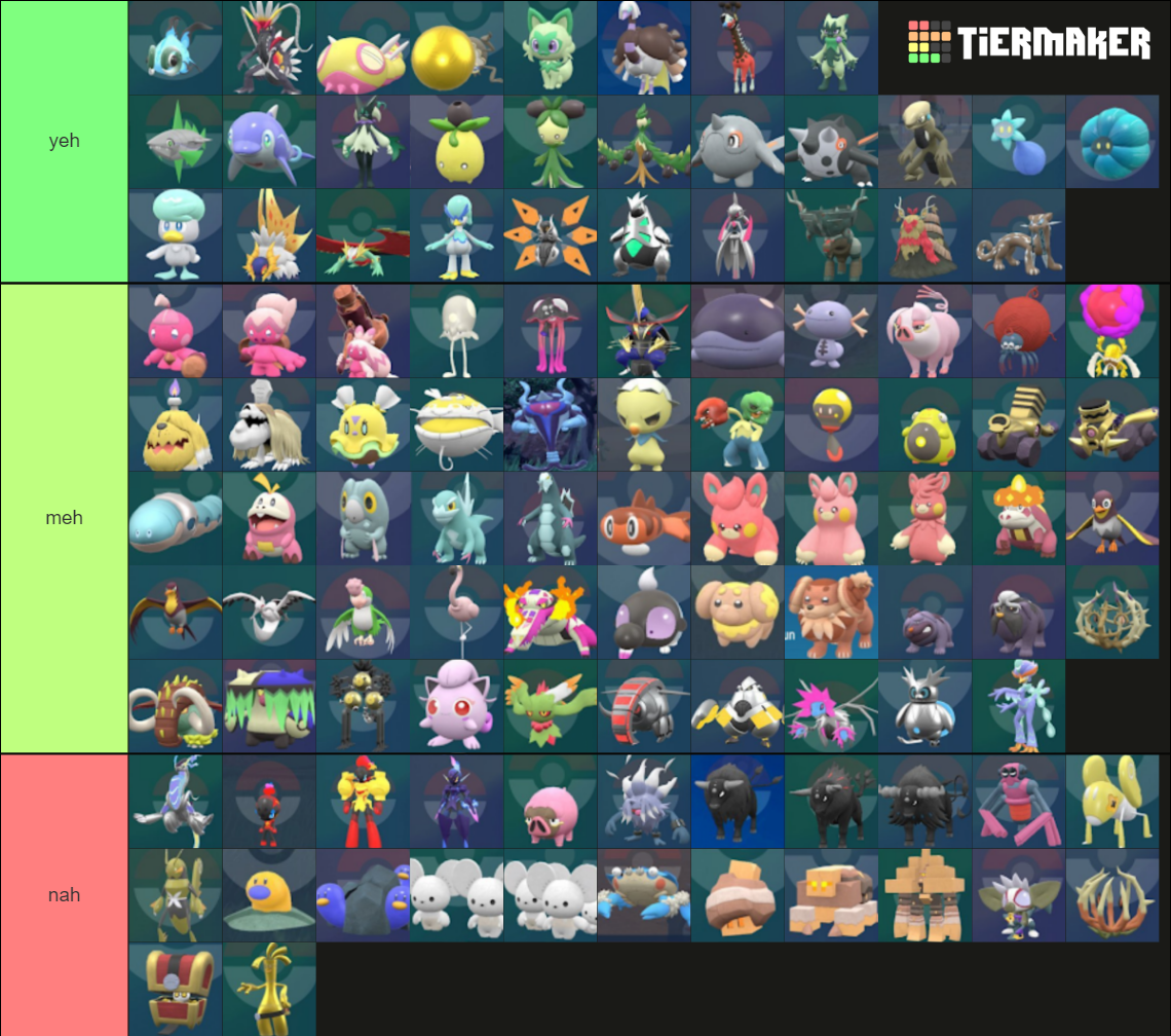 All Shiny Forms From Pok mon Scarlet And Violet Tier List Community