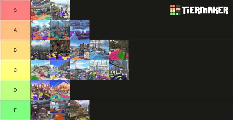 All Splatoon 3 Maps As Of Drizzle Season 2023 Tier List (Community ...