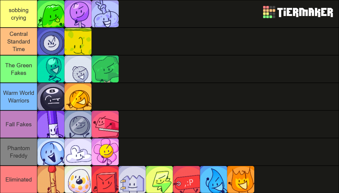 Create A Bfb Bfdi Mini Fan Made Icons By Pen Cap Alig vrogue.co