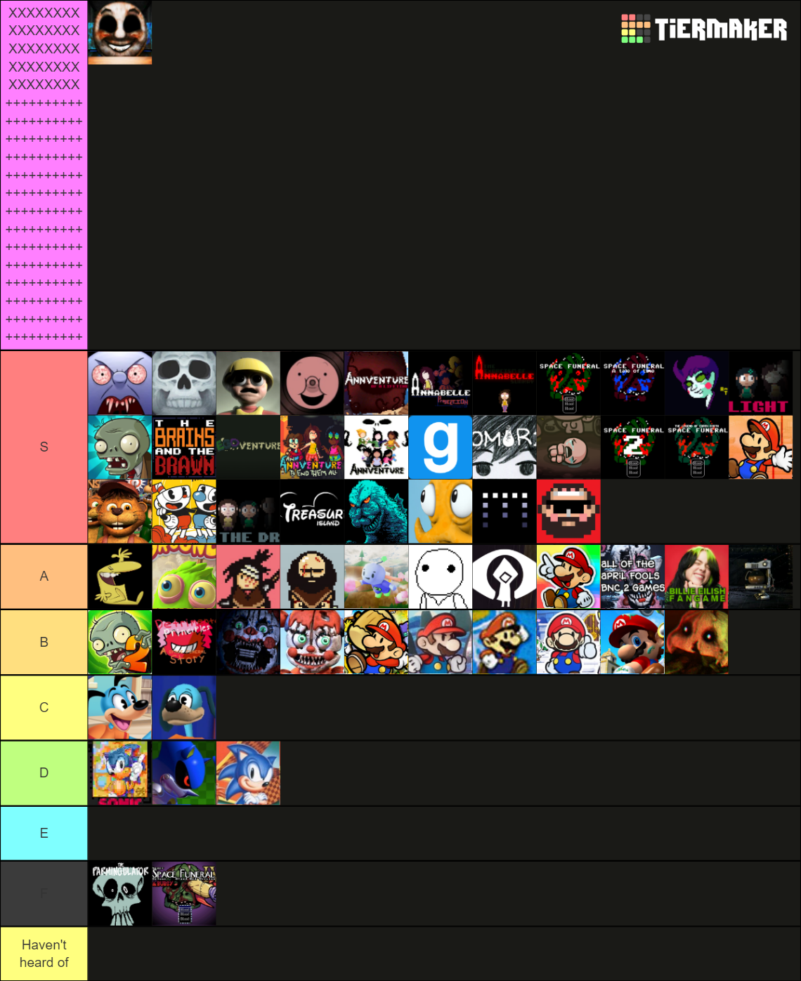random games that pin streamed lol Tier List Rankings