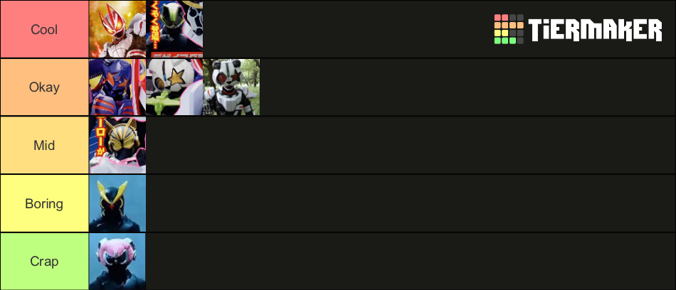 Kamen Rider Geats Tier List (Community Rankings) - TierMaker