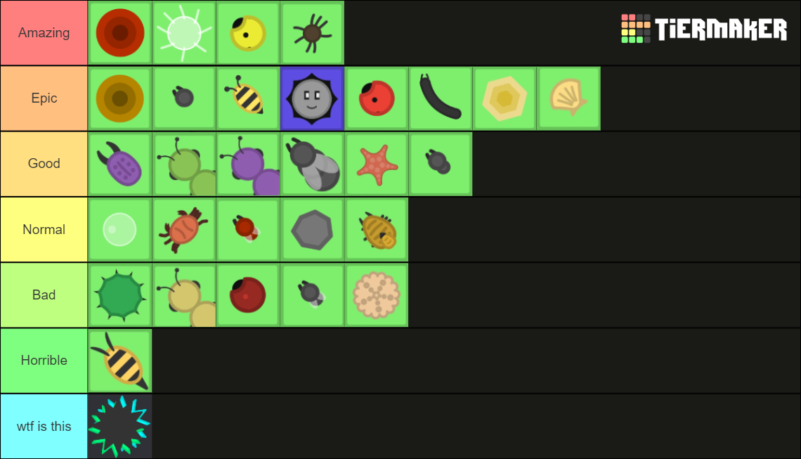 Florr.io Mobs Tier List (Community Rankings) - TierMaker