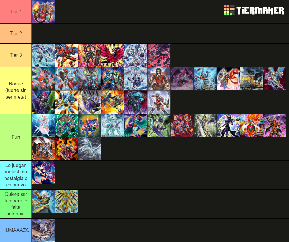 Tierlist October Duel Links Tier List (Community Rankings) - TierMaker
