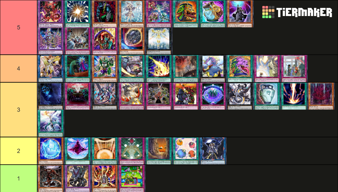 YGO carries Tier List (Community Rankings) - TierMaker