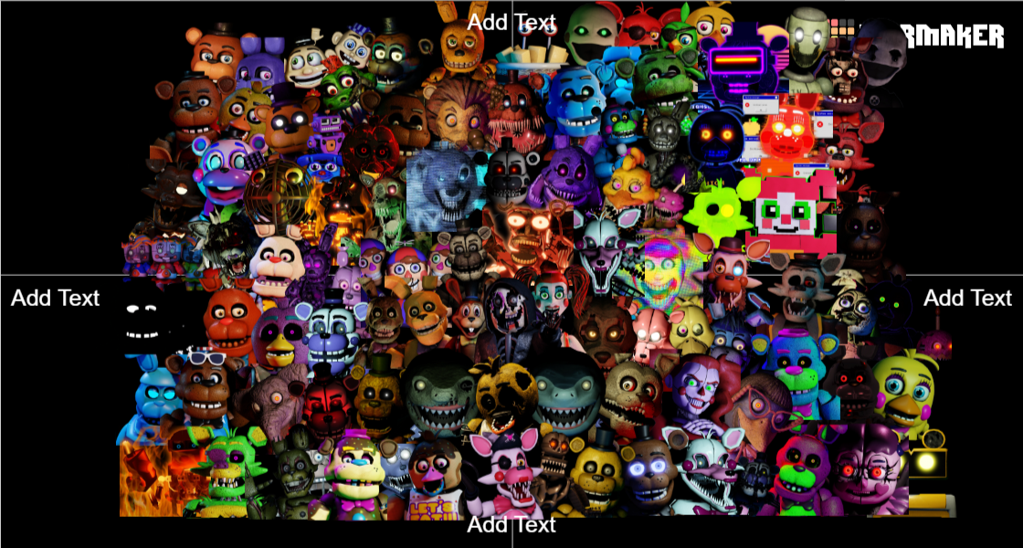 Every Fnaf Character (tprr) Tier List (community Rankings) - Tiermaker