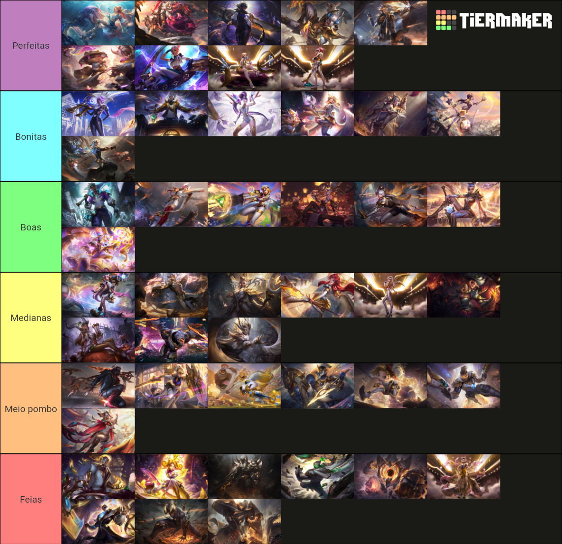 Prestige Skins Tier List (Community Rankings)   TierMaker