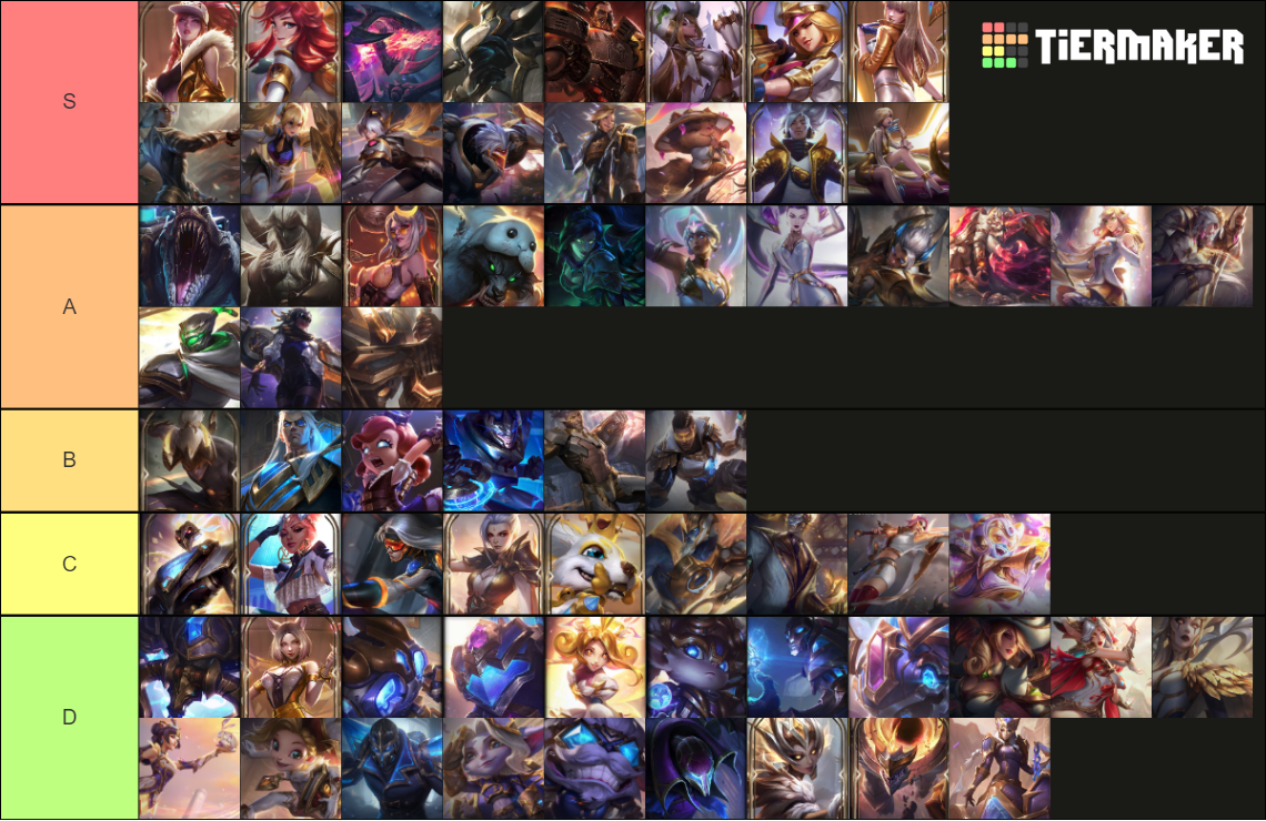 league of legends mythic skins