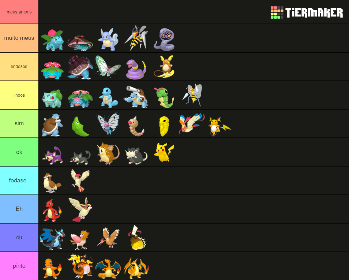 Every Single Pokemon Gen September Home Renders Tier List Community Rankings TierMaker