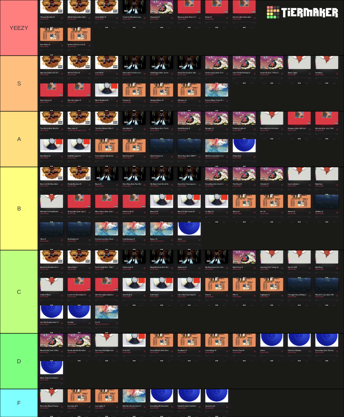 kanye-west-songs-tier-list-community-rankings-tiermaker