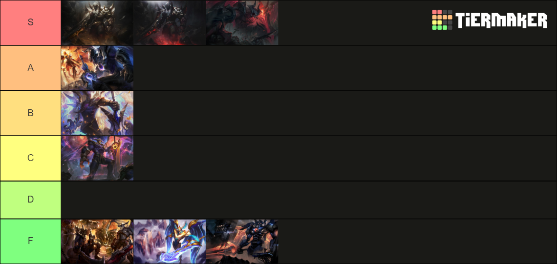 Aatrox Skins 2023 (Lunar Eclipse) Tier List Rankings