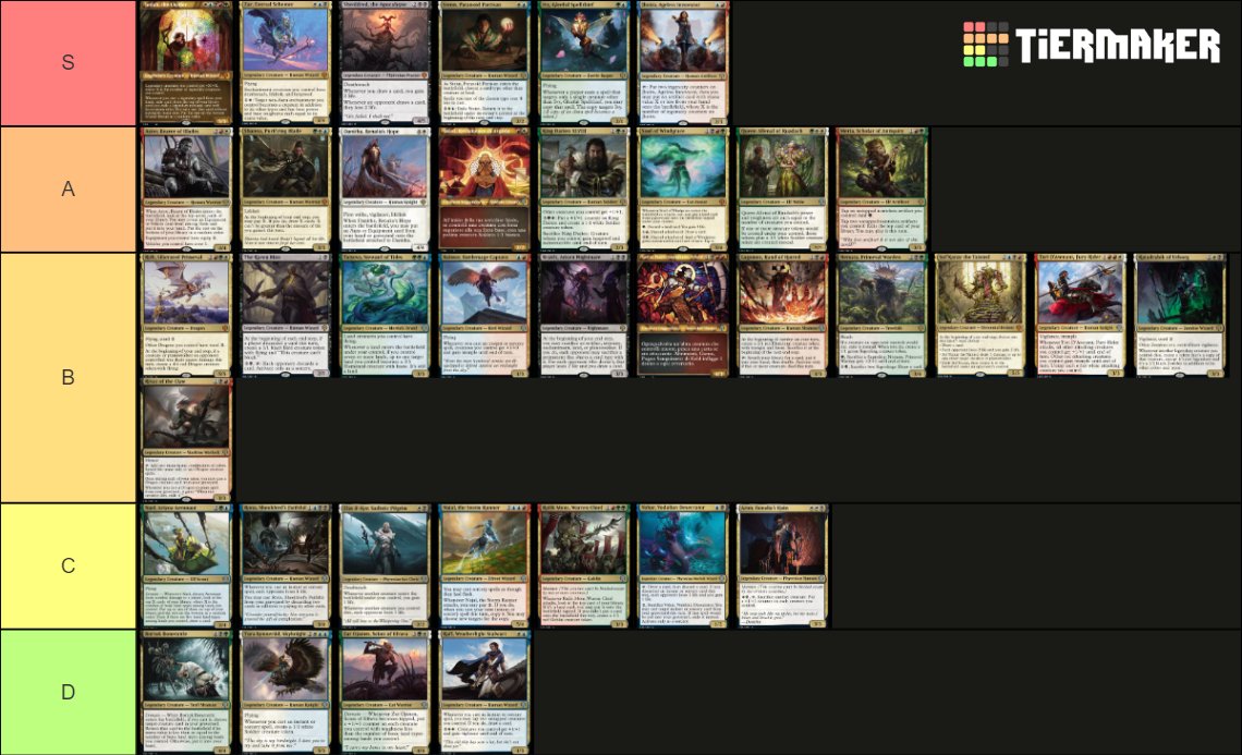 dominaria united commander Tier List Rankings) TierMaker