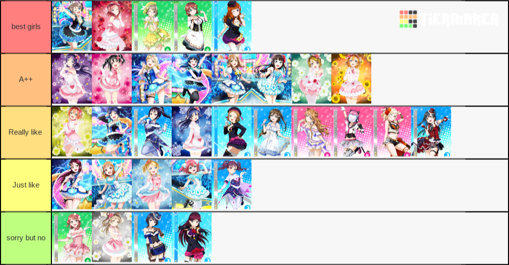 love-live-characters-tier-list-tiermaker