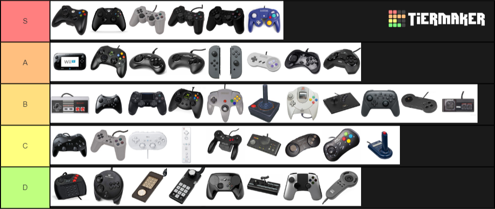 all-video-game-controllers-gen-2-8-tier-list-tier-maker