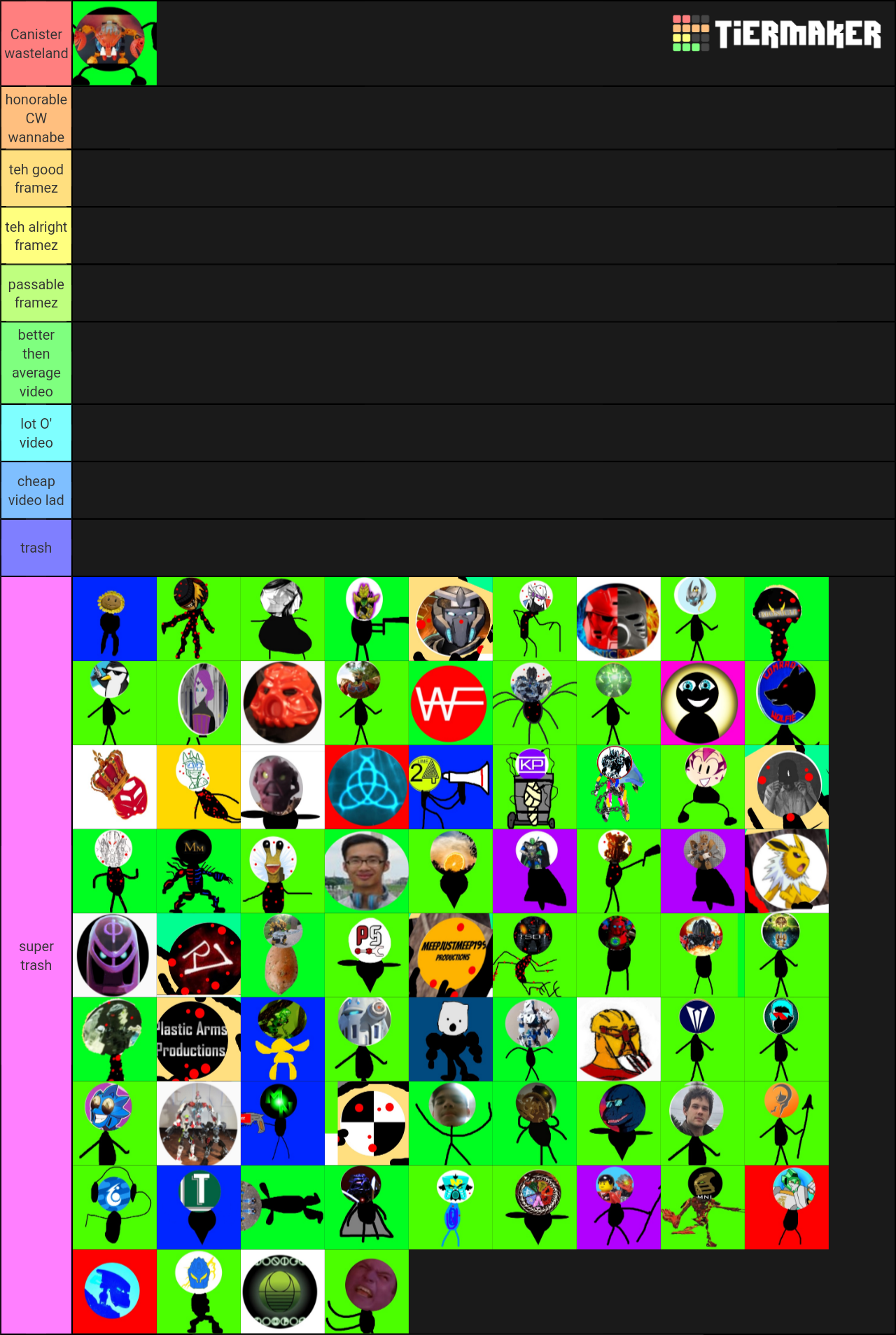 Youtubers Tier List 46 - vk9glhg