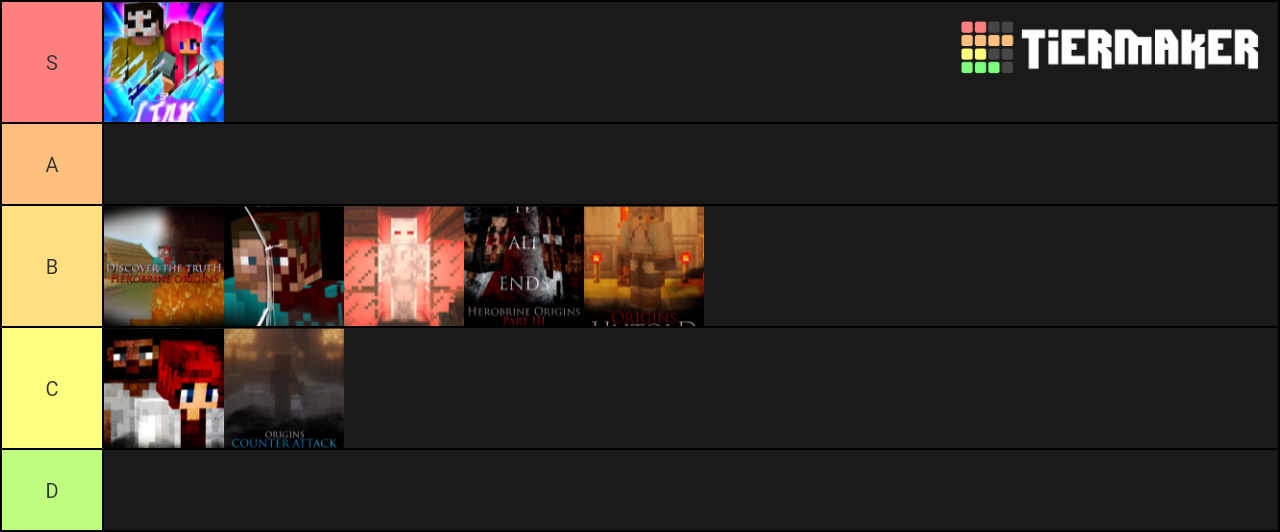 Origins Universe Movies Tier List (Community Rankings) - TierMaker